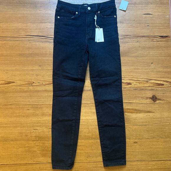 NWT Good American deep blue skinny sculpting high rise jeans SIZE 6-12 - Picture 1 of 7